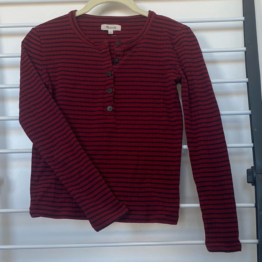 Madewell Henley, Size: XS